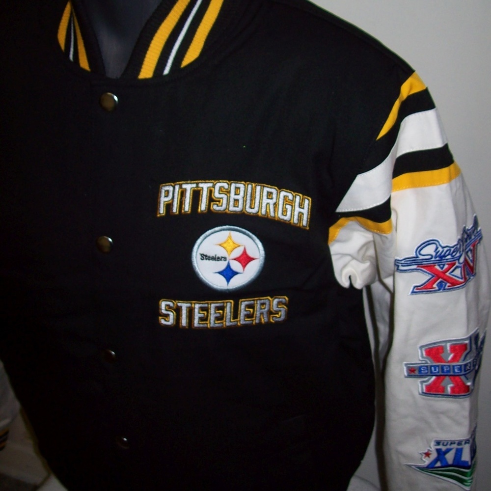 Pittsburgh STEELERS 6 Time Championship Jacket